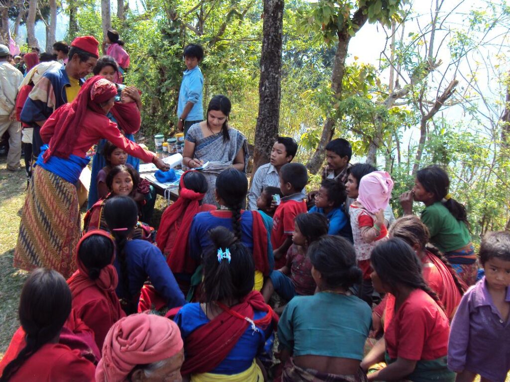 Nutrition health Came with Chapang Community 2015